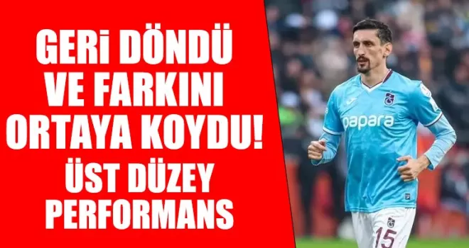 Savic Dönüşünü Gösterdi! Kayserispor Maçında Alkışları Topladı