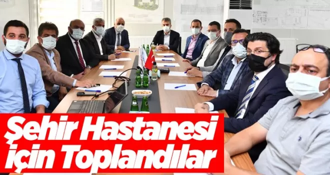 Şehir Hastanesi için toplandılar