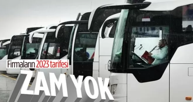 Şehirlerarası otobüslerde bilet fiyatlarına zam yapılmayacak