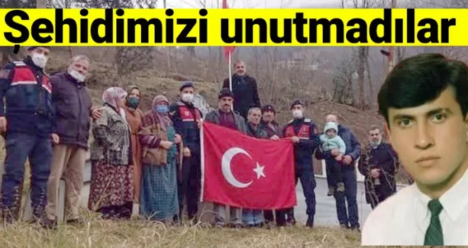 Şehit Coşkun Hotoman'ı Andılar