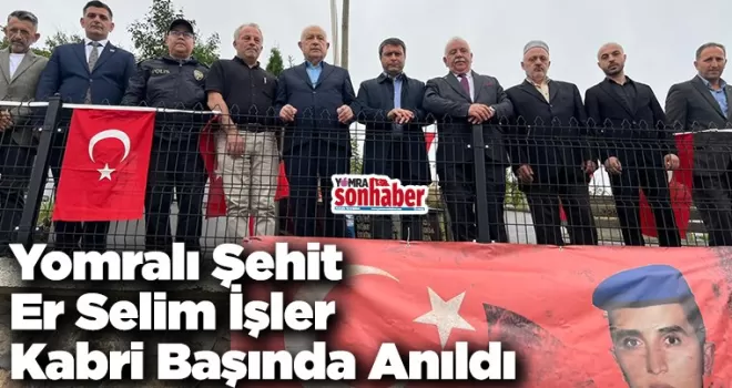 Şehit Er Selim İşler Kabri Başında Anıldı