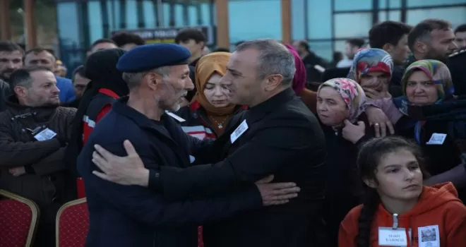 Şehit İsmail Ünal'ın cenazesi Ordu-Giresun Havalimanı'na getirildi