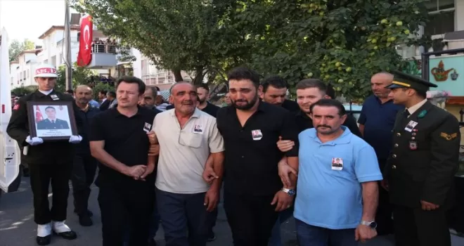 Şehit Piyade Astsubay Gökhan Ağıl, Tokat'ta son yolculuğuna uğurlandı