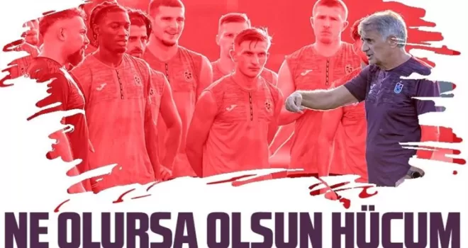 Şenol Güneş, Öğrencilerine Hücum Oyununu Ezberletiyor!