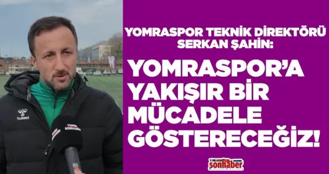 Serkan Şahin: “Seriyi sürdürmek istiyoruz”