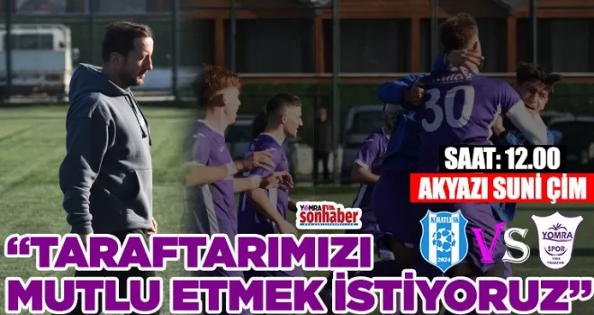 Serkan Şahin: “Taraftarımızı Mutlu Etmek İstiyoruz”