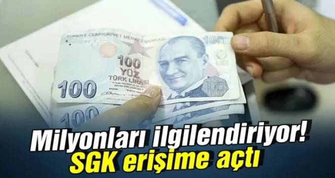 SGK, emekli maaş hesaplama tablosunu açtı