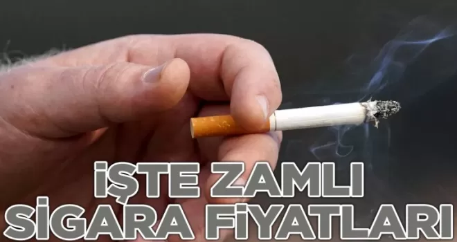 Sigara fiyatlarına büyük zam