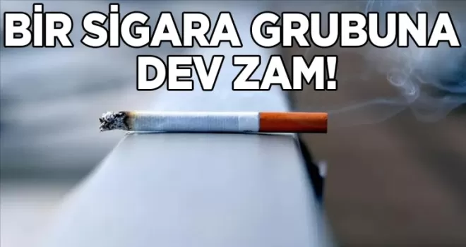 Sigara Fiyatlarına Yeni Zam! Bu Sigara Grubunda Dev Fiyat Artışı!