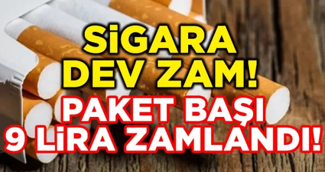 Sigaraya ÖTV zammı: En ucuz sigara 81 TL oldu