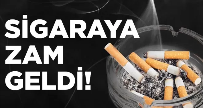 Sigaraya zam geldi!