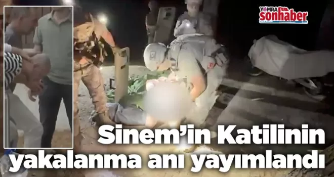 Sinem Topaloğlu’nu öldürmüştü, Bakanlık yakalandığı anı yayınladı!