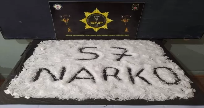 Sinop'ta 2 kilogram uyuşturucu ele geçirildi, 1 zanlı tutuklandı