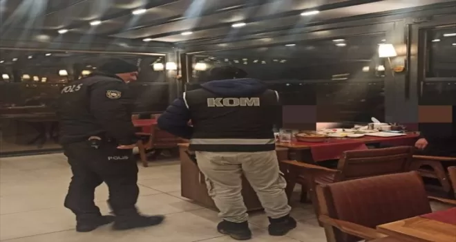 Sinop’ta umuma açık yerler ve eğlence merkezlerine yönelik denetim yapıldı