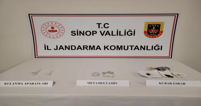 Sinop’ta uyuşturucu operasyonunda 2 kişi yakalandı