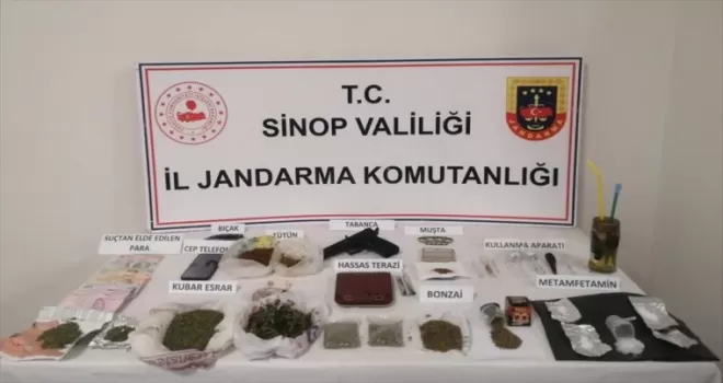 Sinop'ta uyuşturucu operasyonunda 2 kişi yakalandı