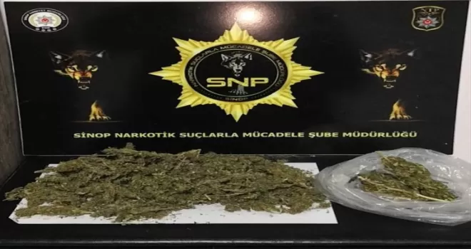 Sinop'ta uyuşturucu operasyonunda 4 kişi yakalandı