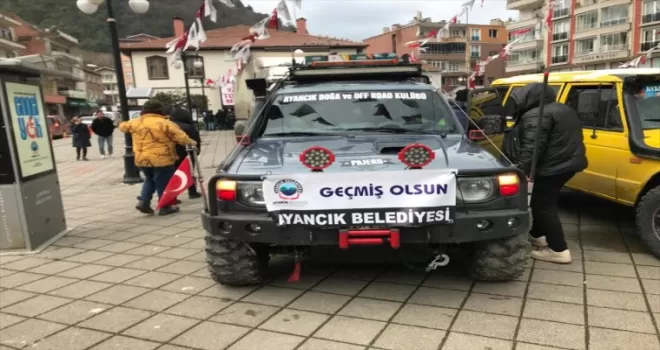Sinop'tan deprem bölgesine yardımlar sürüyor