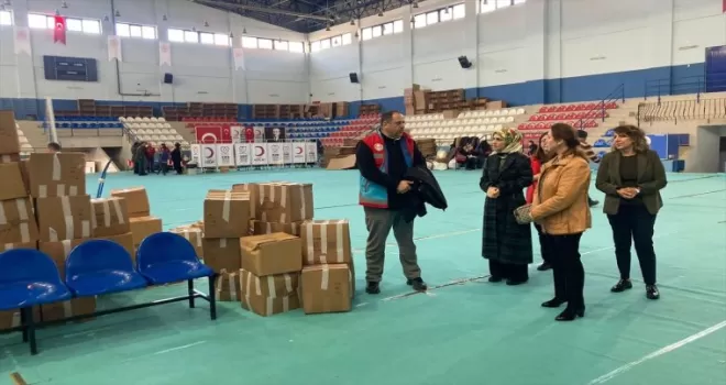 Sinop’tan depremzedelere yardımlar sürüyor