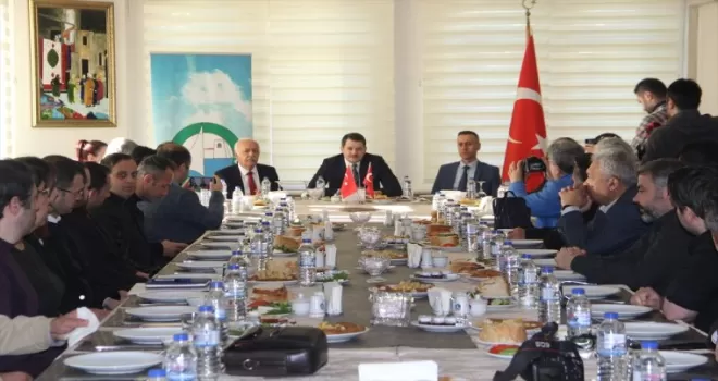 Sinop Vali Yardımcısı Bulat, gazetecilerle bir araya geldi