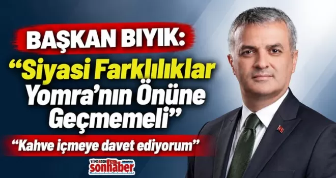 Siyasi Farklılıklar Yomra’nın Önüne Geçmemeli