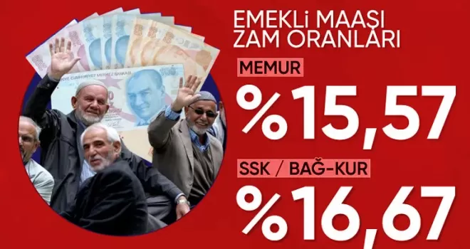 SSK ve Bağ-Kur emeklilerinin 2025 Temmuz zam oranı belli oldu