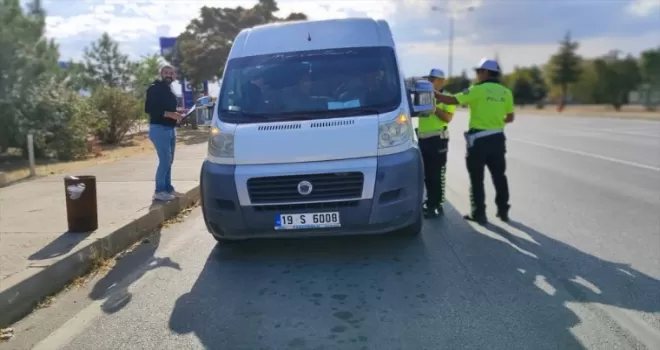 Sungurlu’da okul servisleri denetlendi