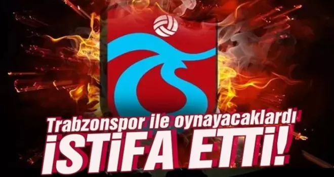 Süper Lig'de bir istifa daha geldi!
