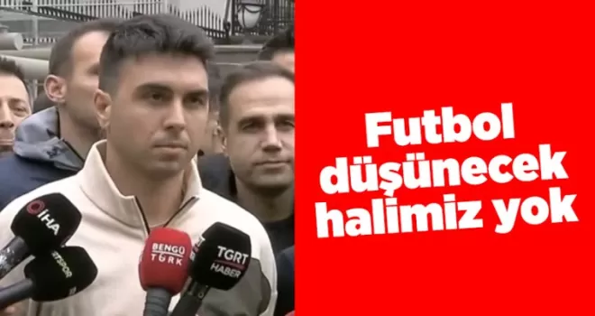 Süper Lig hakemlerinden açıklama geldi! “ Futbol düşünecek halimiz yok”