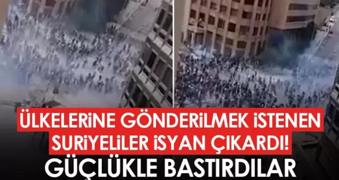 Suriyelileri ülkelerine göndermek isteyen Lübnan isyanları zor bastırdı