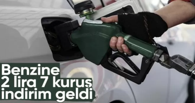 Sürücülere müjde! Benzine indirim geldi