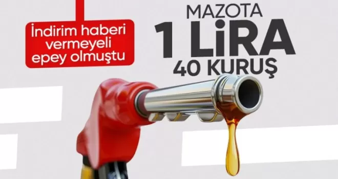 Tabela değişiyor: Motorine indirim bekleniyor