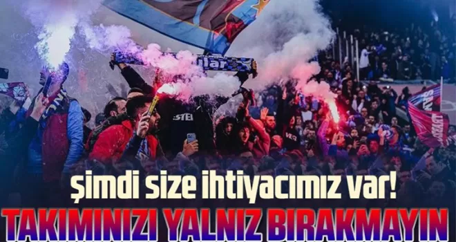Takımınızı yalnız bırakmayın! 