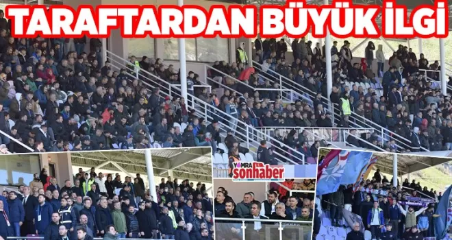 Taraftar yalnız bırakmadı 
