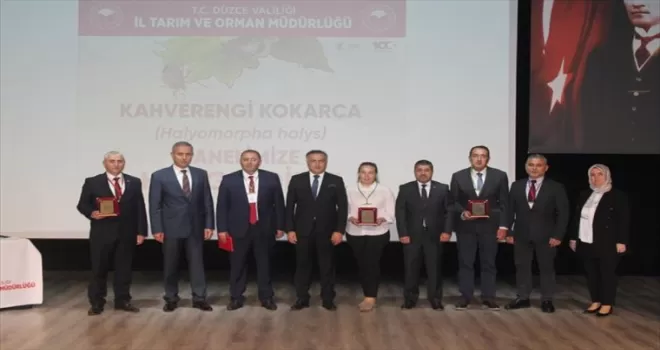 Tarım zararlısı “kahverengi kokarca“ ile mücadele Düzce’de panelde ele alındı