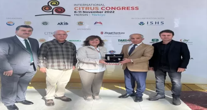 TARSİM, 14. Uluslararası Turunçgil Kongresi'ne katıldı