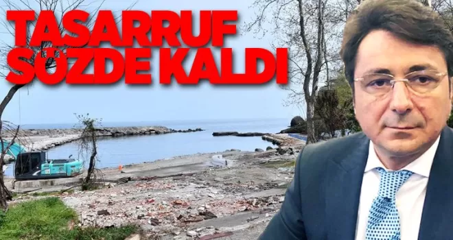 Tasarruf Sözde Kaldı!