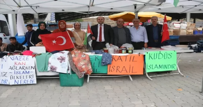 Taşova’da Filistin yararına kermes düzenlendi