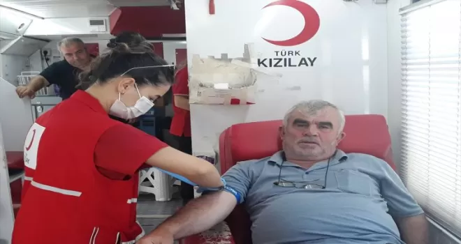 Taşova'da kan bağışı kampanyası