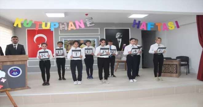 Taşova’da kütüphane haftası kutlandı