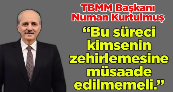 TBMM Başkanı Kurtulmuş’tan yeni anayasa açıklaması