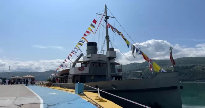 TCG Nusret Müze Gemisi, Bartın’da ziyarete açıldı