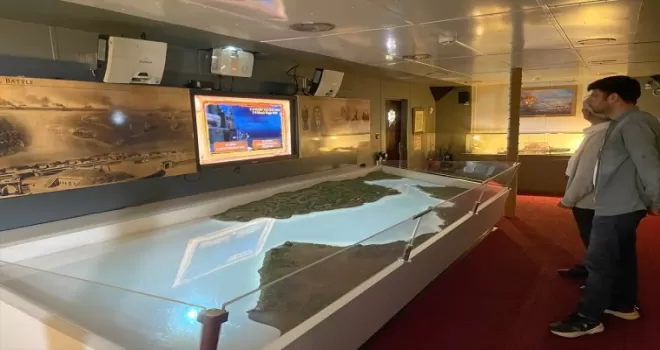 TCG Nusret N-16 Müze Gemisi Samsun’da ziyarete açıldı