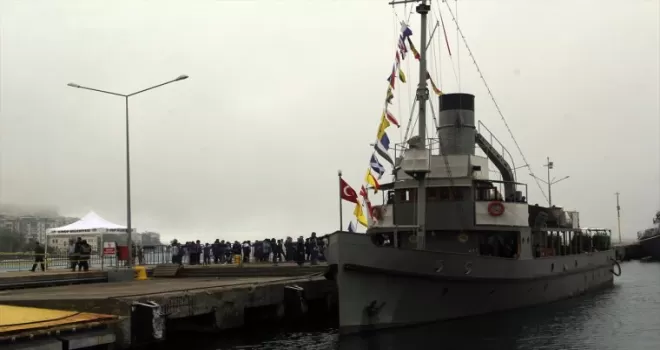 TCG Nusret N-16 Müze Gemisi Sinop’ta ziyarete açıldı
