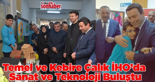 Temel ve Kebire Çalık İHO’da Sanat ve Teknoloji Buluştu