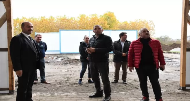Terme Belediyesi çiçek fidesi ve peyzaj ürünleri üretim serası kuruyor