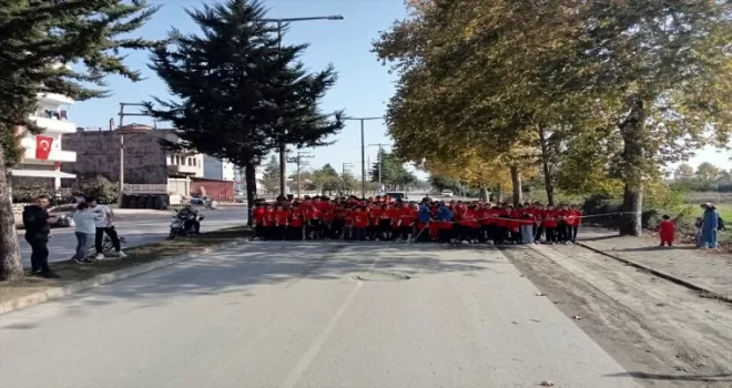 Terme’de “100. Yıl Koşusu“ düzenlendi