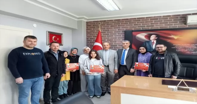 Terme’de “Okuyorum Projesi“nde nisan ayı ödülleri sahiplerini buldu