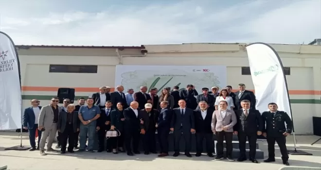 Terme’de tarımla uğraşan gazi ve şehit yakınlarına gübre dağıtıldı