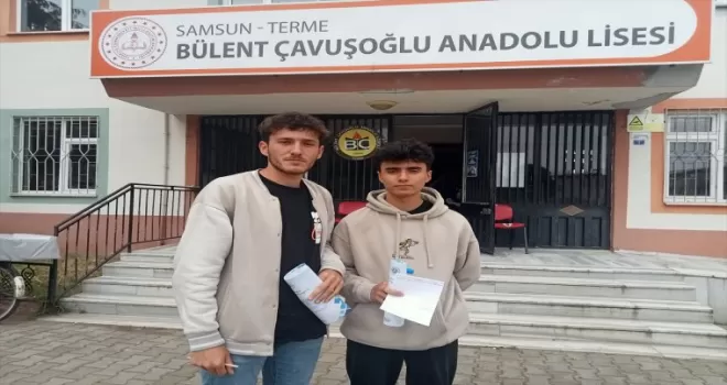 Terme’de YKS provası gerçekleştirildi